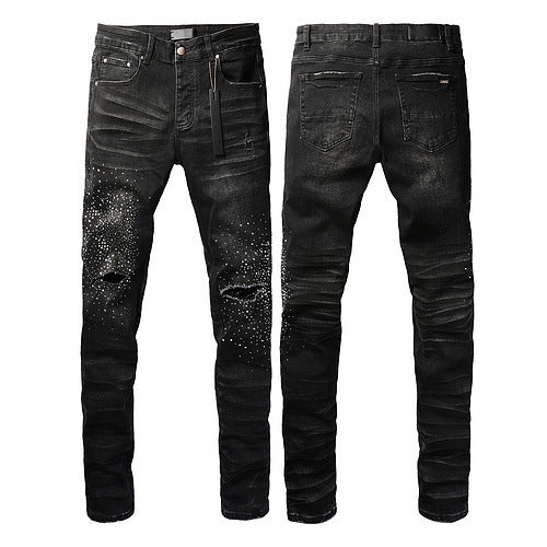 Fashion Close-fitting And Slim-fitting Skinny Jeans Fashion Close-fitting And Slim-fitting Skinny Jeans