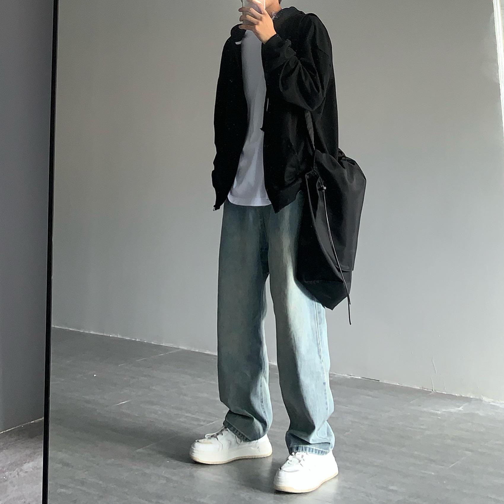Wide-leg Jeans Men And Women Wide-leg Jeans Men And Women
