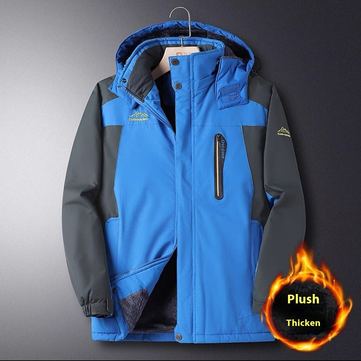 Men's Assault Jacket Fleece-lined Thickened Warm-keeping Cotton Clothing Dad Winter Clothes Coat Men's Assault Jacket Fleece-lined Thickened Warm-keeping Cotton Clothing Dad Winter Clothes Coat