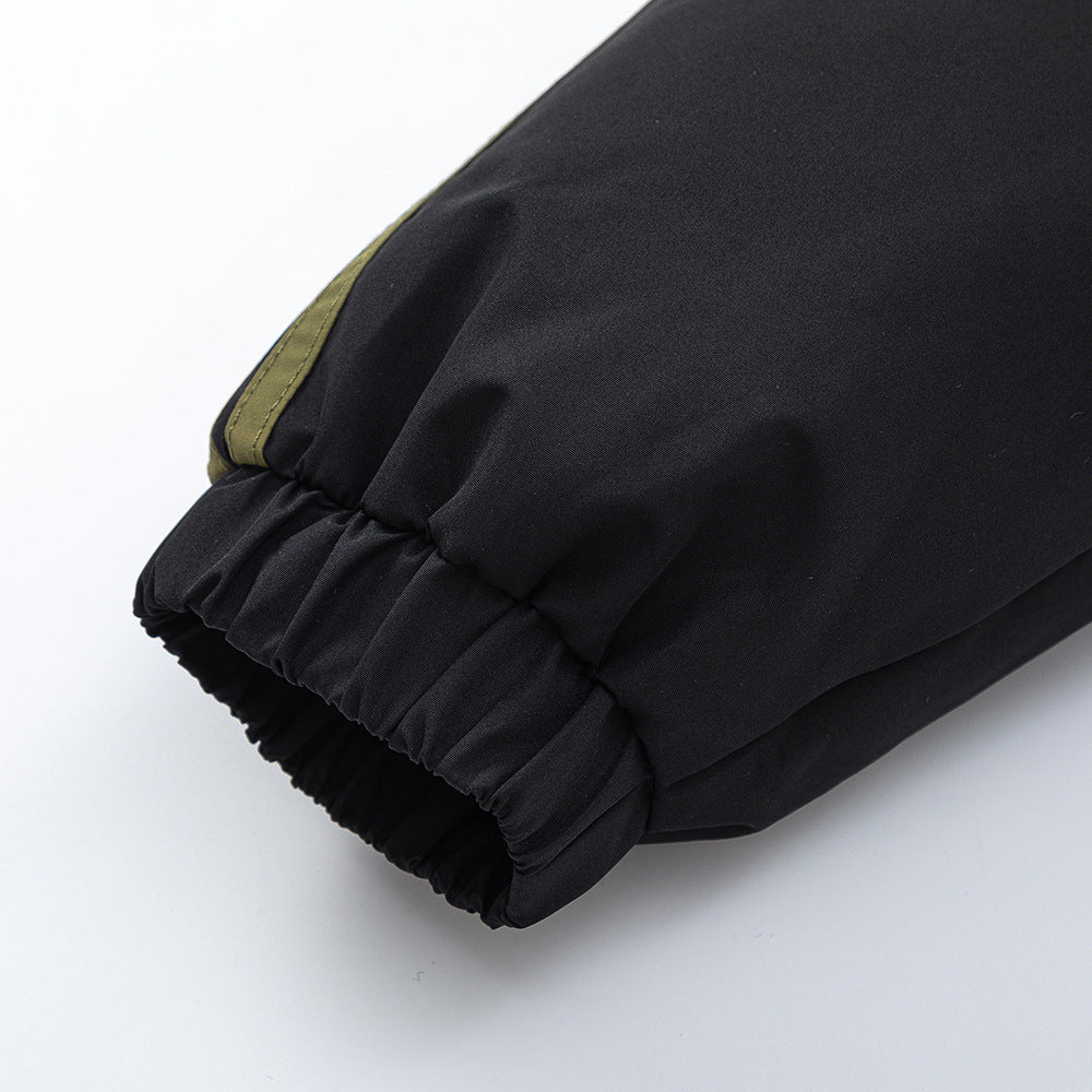 Stand Collar Bread Cotton-padded Jacket For Men Stand Collar Bread Cotton-padded Jacket For Men