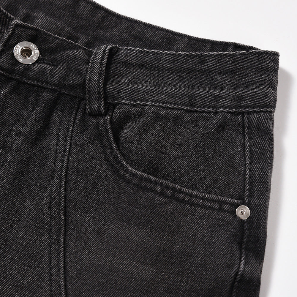 Fashion High Street Washed Jeans Men Fashion High Street Washed Jeans Men