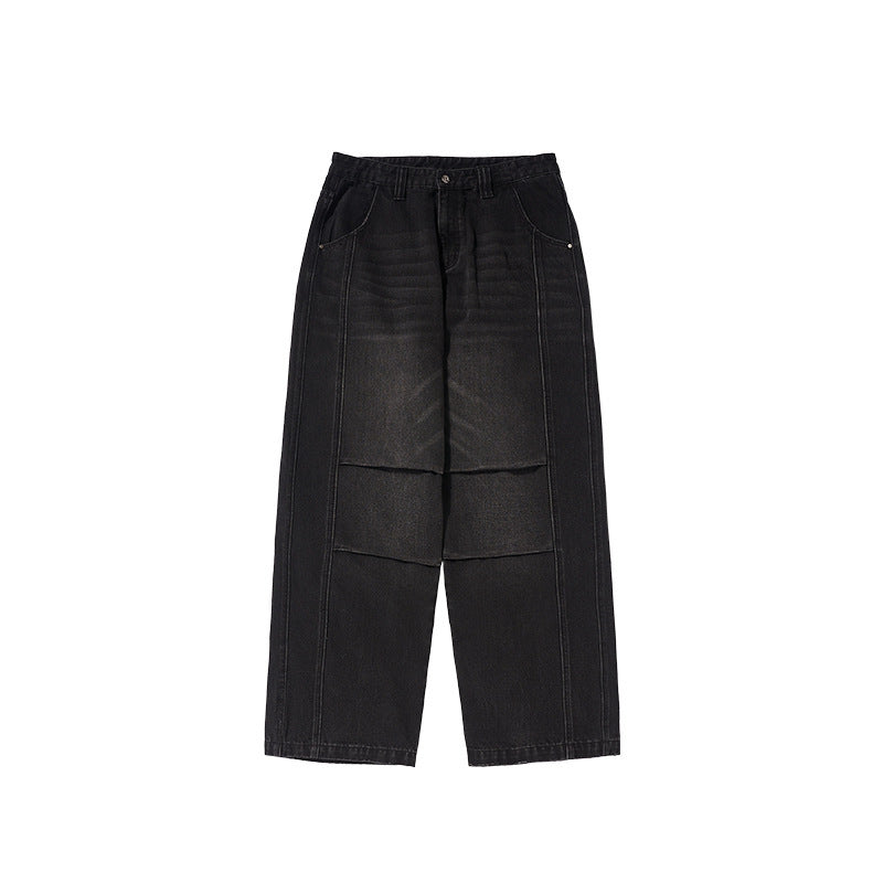 Men's Loose Retro Straight Jeans Men's Loose Retro Straight Jeans