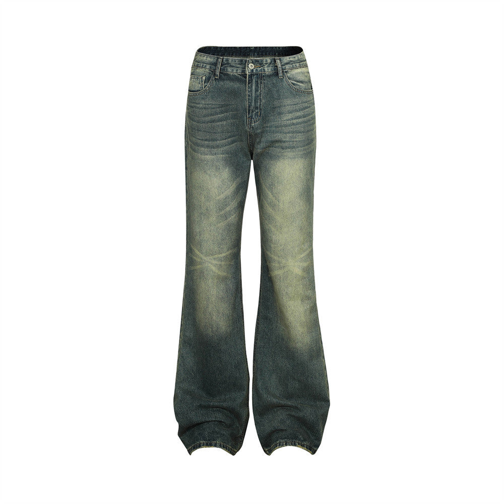 Washed White Texture Jeans For Men Washed White Texture Jeans For Men