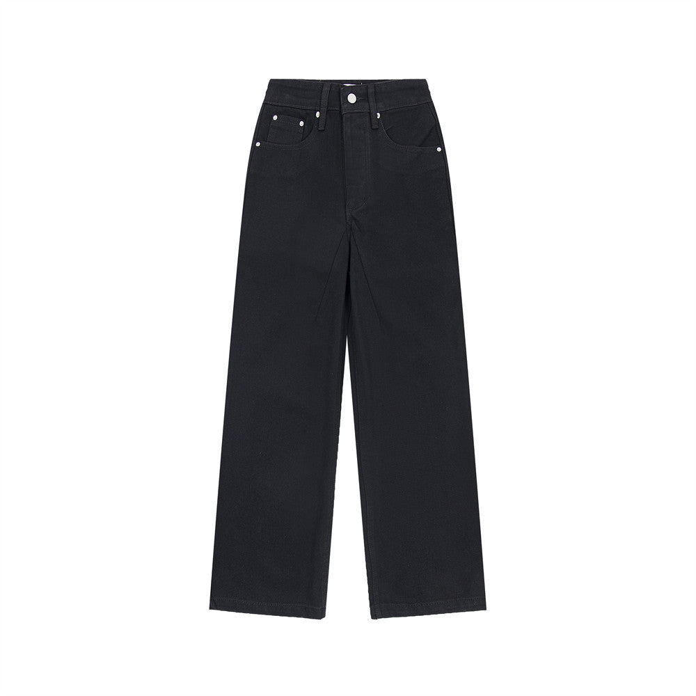 Loose All-matching Jeans Straight-leg Trousers Men Loose All-matching Jeans Straight-leg Trousers Men