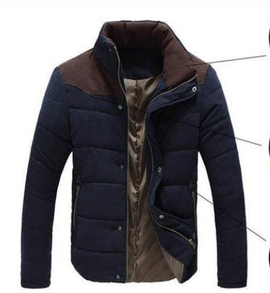 Warm Causal Parkas Male Outerwear Windbreak Jackets Coats Warm Causal Parkas Male Outerwear Windbreak Jackets Coats