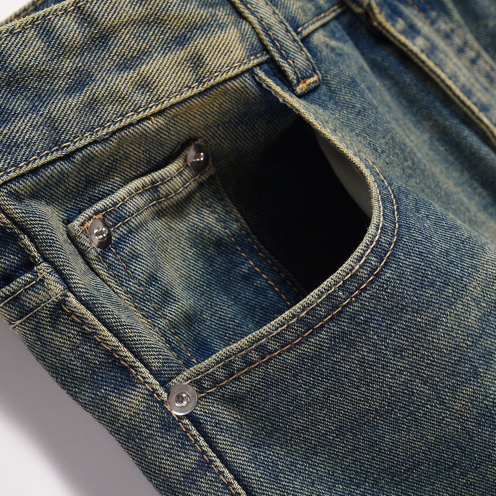 Fashion Work Clothes Pocket Jeans For Men Fashion Work Clothes Pocket Jeans For Men