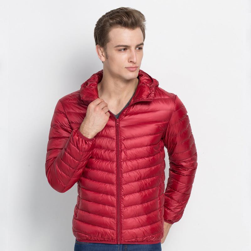 Fashionable And Simple Men's Lightweight Down Jacket Fashionable And Simple Men's Lightweight Down Jacket