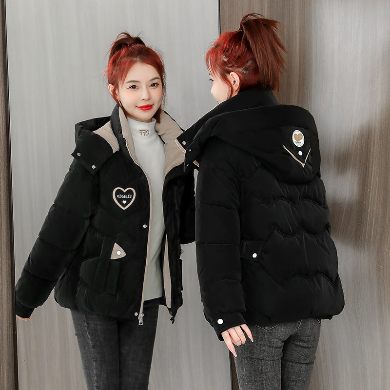 Warm Coat Versatile Fashion Korean Style Loose Warm Coat Versatile Fashion Korean Style Loose