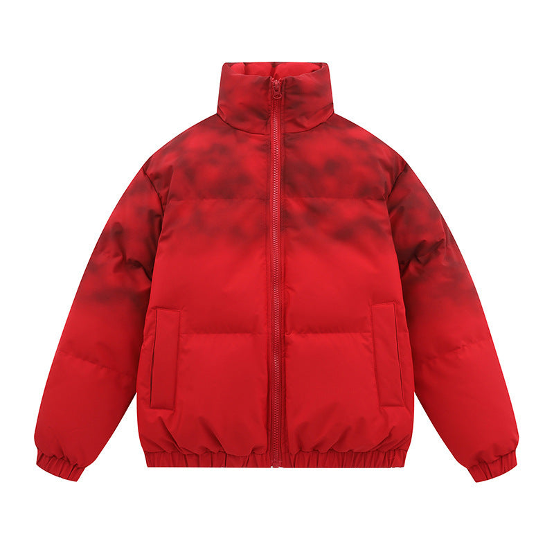 Casual Fashion Gradient Trendy Cotton Clothing Coat For Men Casual Fashion Gradient Trendy Cotton Clothing Coat For Men
