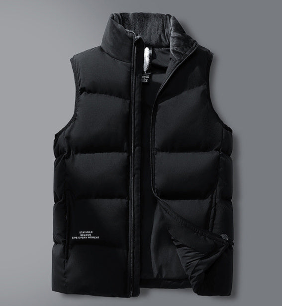 Warm Waistcoat Men's Plus Size Vest Warm Waistcoat Men's Plus Size Vest