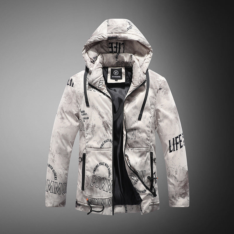 Men Winter Jacket With Velvet Pattern Men Winter Jacket With Velvet Pattern