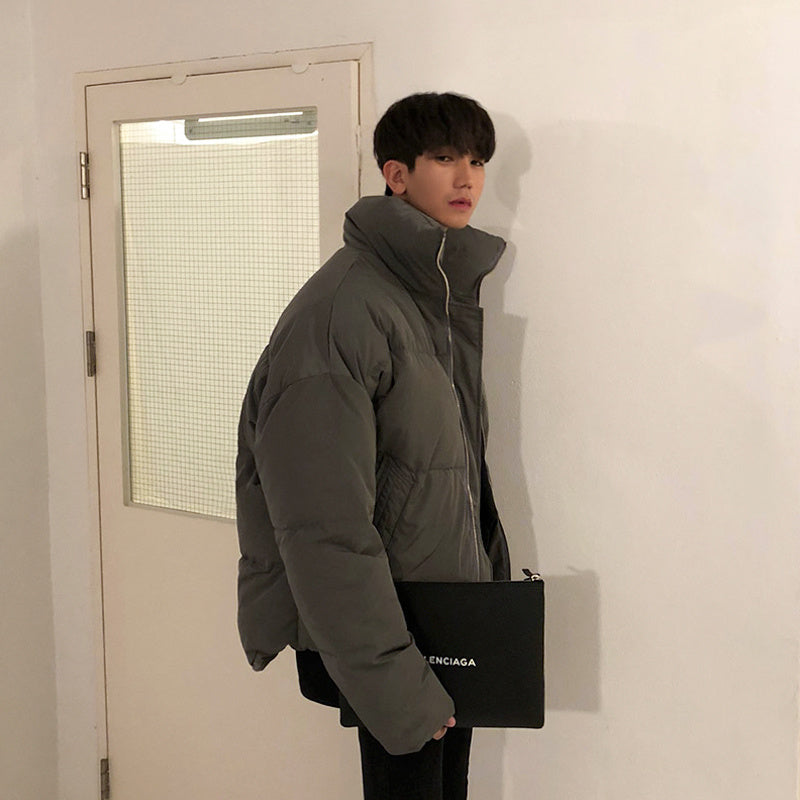 Winter warm cotton coat loose jacket men's cotton padded jacket Winter warm cotton coat loose jacket men's cotton padded jacket