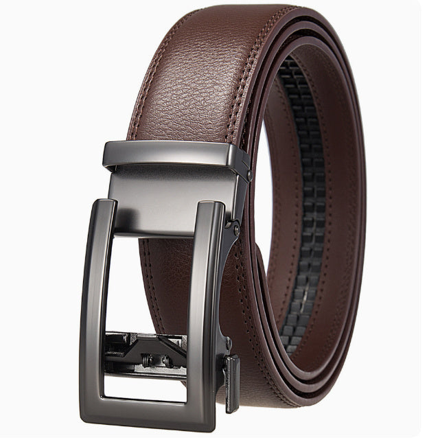 Antique Cowhide Men's Leather Belt Casual Business Comfort Click Belt Antique Cowhide Men's Leather Belt Casual Business Comfort Click Belt