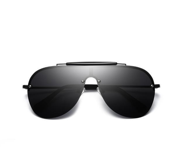 New Sunglasses Fashion One-Piece Large Frame Sunglasses Aviator Men's Sunglasses New Sunglasses Fashion One-Piece Large Frame Sunglasses Aviator Men's Sunglasses