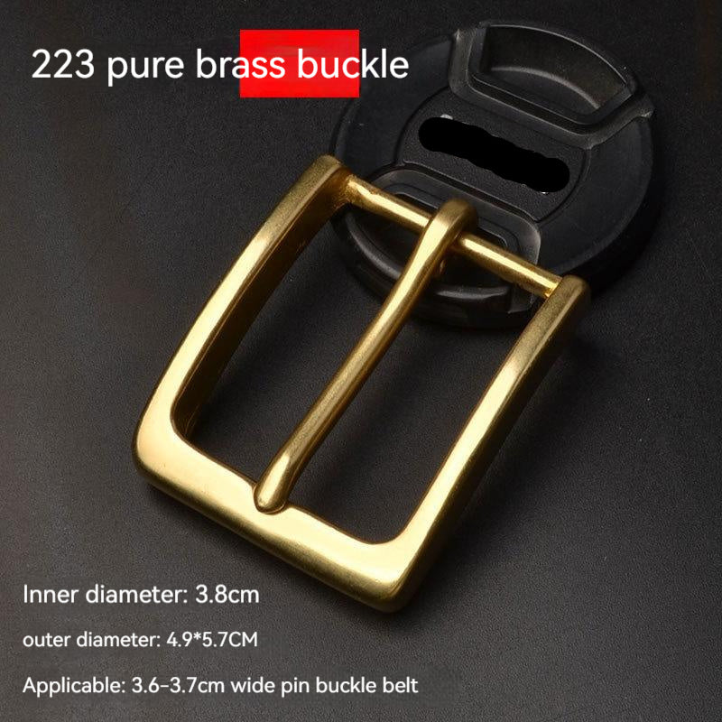 Casual Men Solid Brass Belt Buckle Accessories Casual Men Solid Brass Belt Buckle Accessories