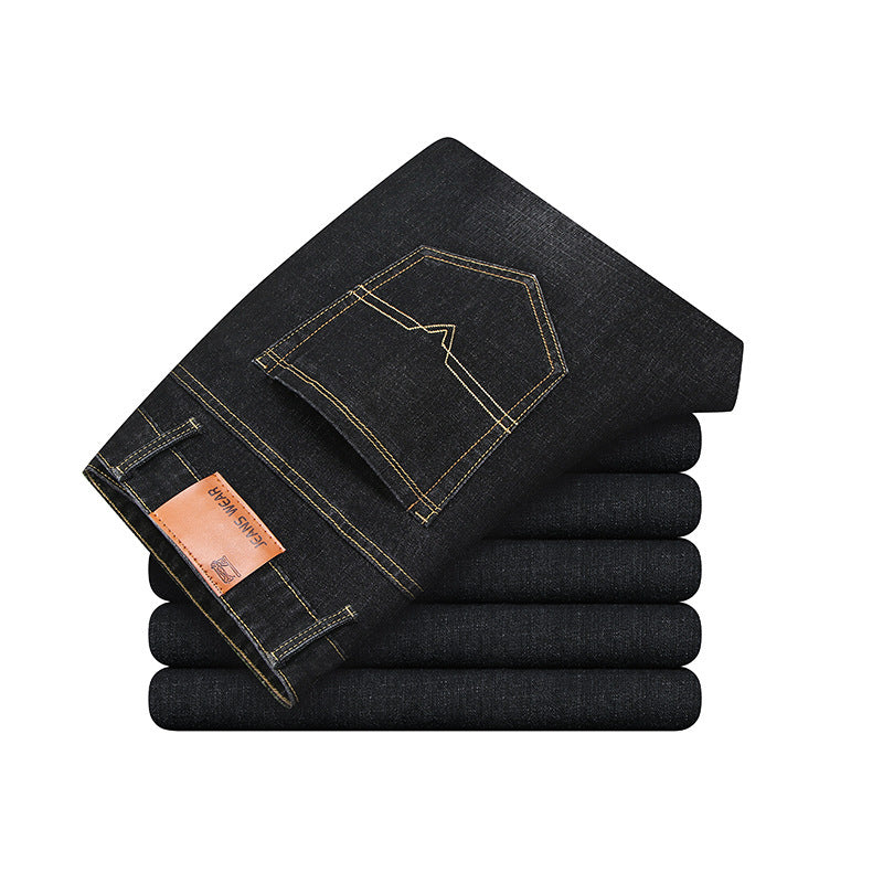 Jeans Men's Straight Loose Long Pants Men's New Large Size Casual Jeans Jeans Men's Straight Loose Long Pants Men's New Large Size Casual Jeans