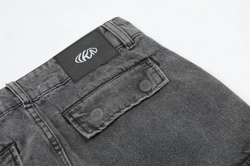 Trendy Multi-pocket Stitching Jeans For Men Trendy Multi-pocket Stitching Jeans For Men