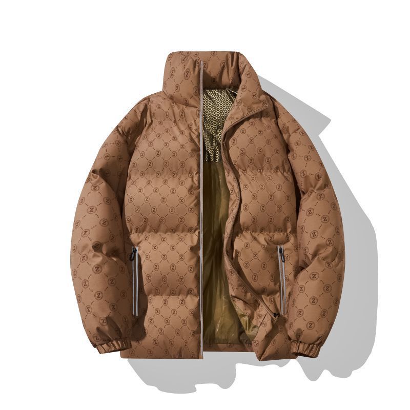 Heating Cotton-padded Coat Stand-up Collar Thermal Coat Heating Cotton-padded Coat Stand-up Collar Thermal Coat