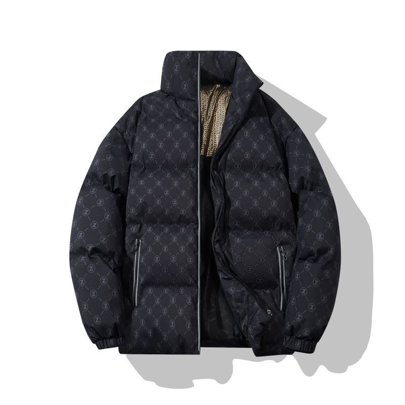 Heating Cotton-padded Coat Stand-up Collar Thermal Coat Heating Cotton-padded Coat Stand-up Collar Thermal Coat