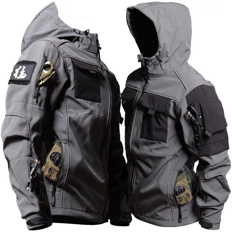 Men's Fleece Jackets Overalls And Workwear Pants For Autumn And Winter Men's Fleece Jackets Overalls And Workwear Pants For Autumn And Winter