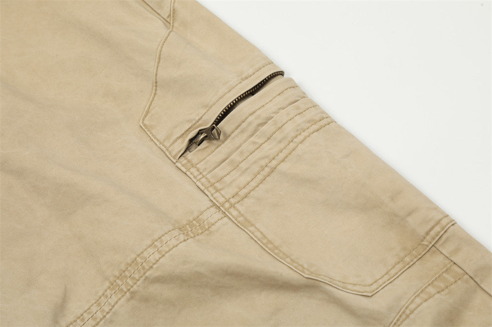 Fashion Personality Multi-pocket Workwear Jeans Men Fashion Personality Multi-pocket Workwear Jeans Men