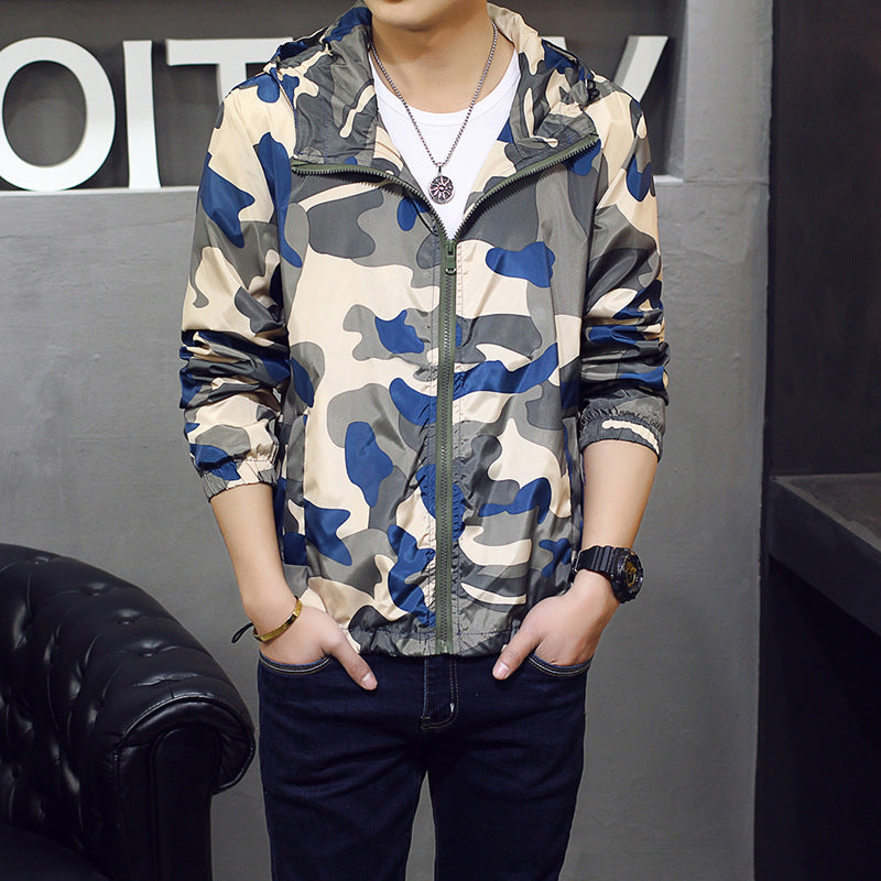 Men's Slim Camouflage Jacket Jacket Fashion Jacket Clothes Men's Slim Camouflage Jacket Jacket Fashion Jacket Clothes