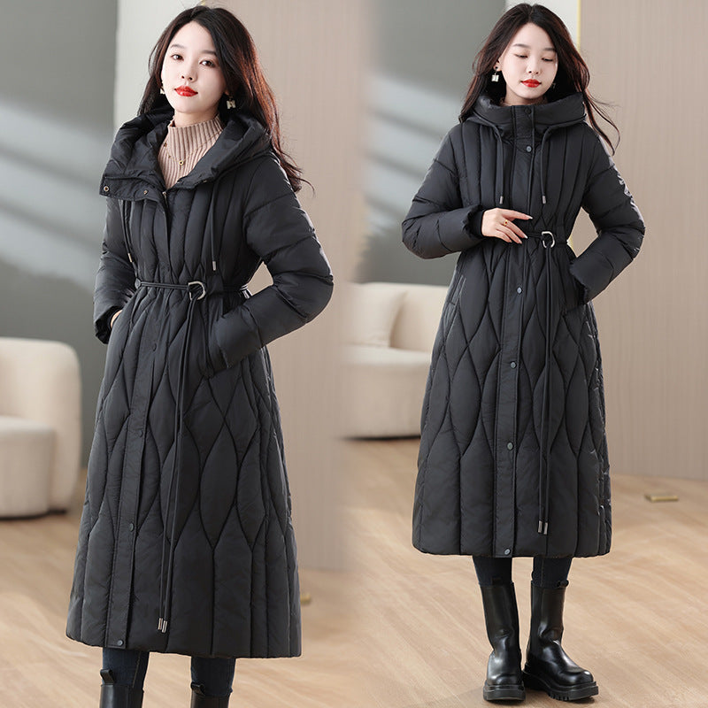 Women's Mid-length Thermal Cotton-padded Coat Women's Mid-length Thermal Cotton-padded Coat