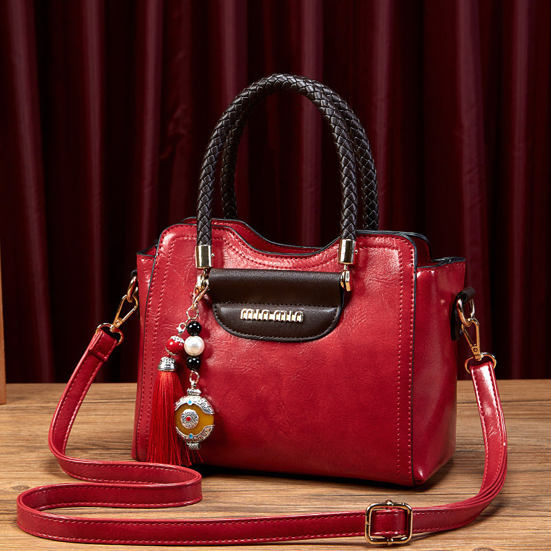 Ladies single shoulder messenger handbag Ladies single shoulder messenger handbag