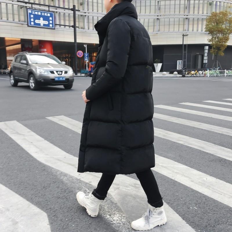 Over the knee down jacket men's long coat Over the knee down jacket men's long coat