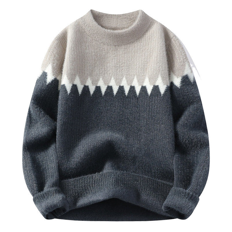 New Autumn And Winter Round Neck Men's Knitwear New Autumn And Winter Round Neck Men's Knitwear