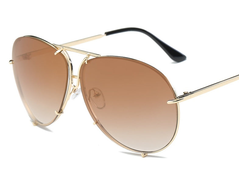 Color Film Sunglasses For Men And Women Big Frame Sunglasses Color Film Sunglasses For Men And Women Big Frame Sunglasses