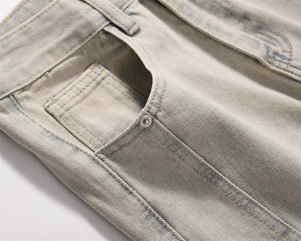 Fashion Series Line Rivet Skinny Jeans For Men Fashion Series Line Rivet Skinny Jeans For Men