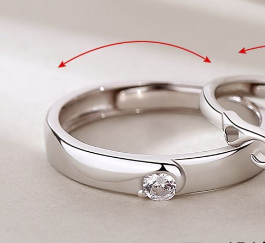 Versatile Men And Women Pair Rings Versatile Fashion Accessories Versatile Men And Women Pair Rings Versatile Fashion Accessories