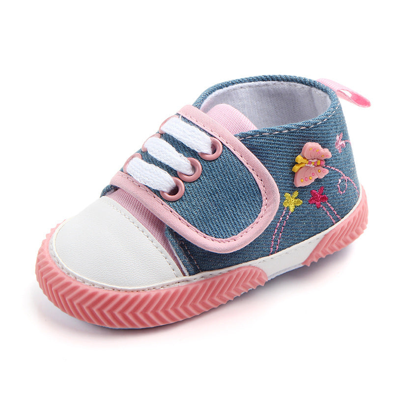 Butterfly baby shoes soft soled walking shoes Butterfly baby shoes soft soled walking shoes