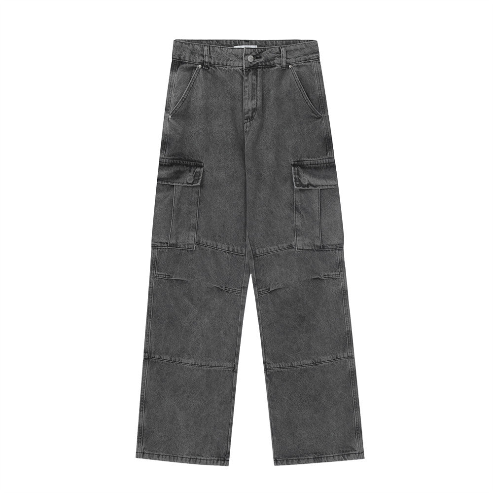 Trendy Multi-pocket Stitching Jeans For Men Trendy Multi-pocket Stitching Jeans For Men