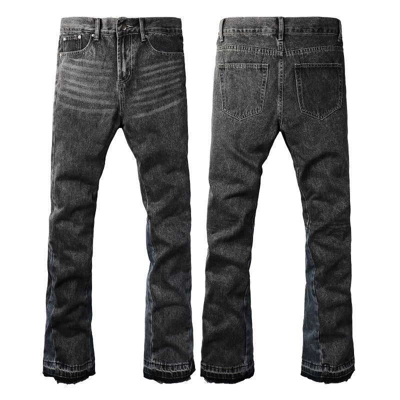 Contrast Color Fashion Men's Retro Jeans Contrast Color Fashion Men's Retro Jeans