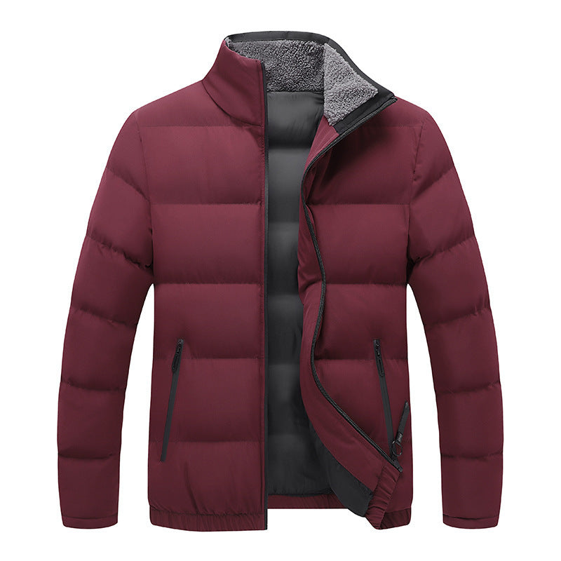 Warm Winter Plus Fleece Jacket Casual All-match Warm Winter Plus Fleece Jacket Casual All-match