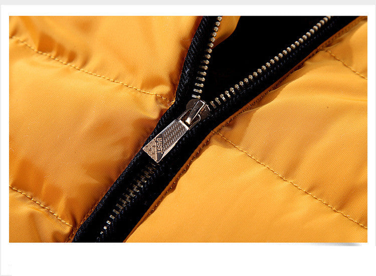 Men's Knitted Sleeves Warm And Velvet Cotton Coat Men's Knitted Sleeves Warm And Velvet Cotton Coat