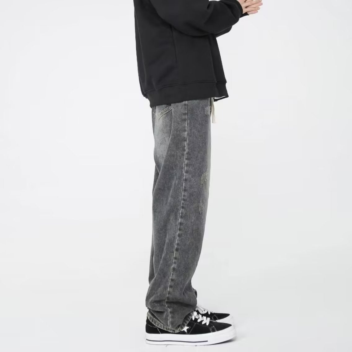 Retro Easy Matching Jeans For Men And Women Retro Easy Matching Jeans For Men And Women