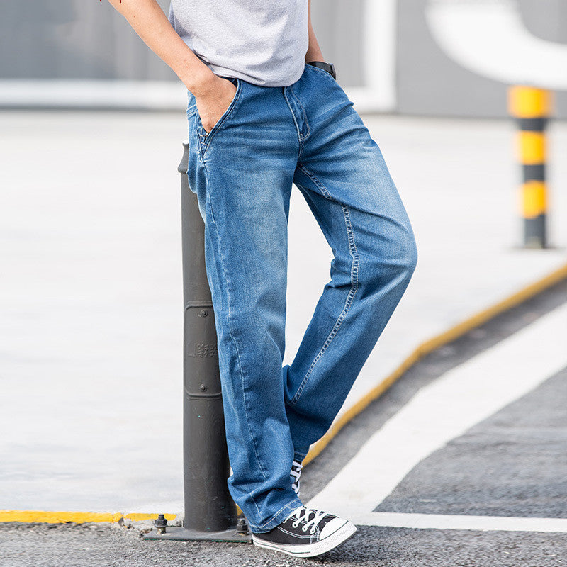 Young men's pants loose jeans Young men's pants loose jeans