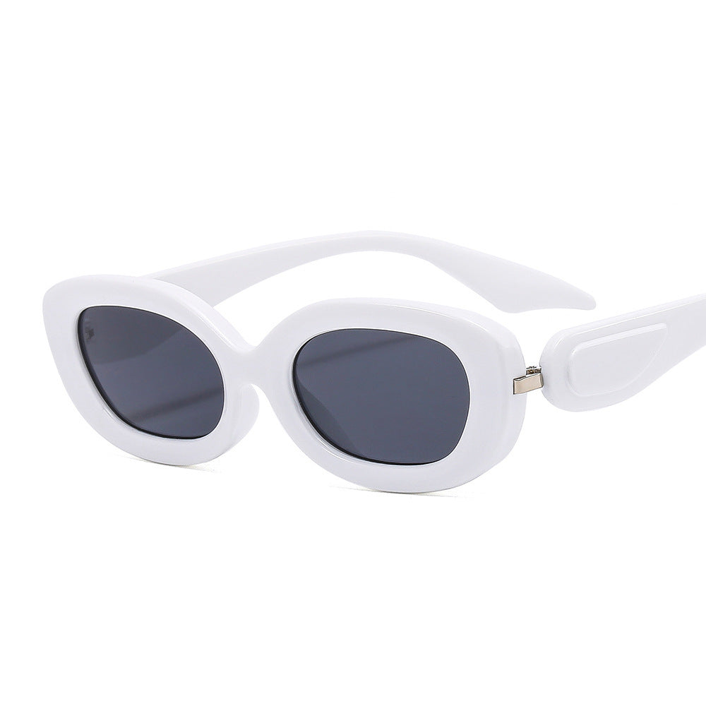 Trendy Sunglasses Oval Small Frame Men And Women Fashion Personalized Trendy Sunglasses Oval Small Frame Men And Women Fashion Personalized