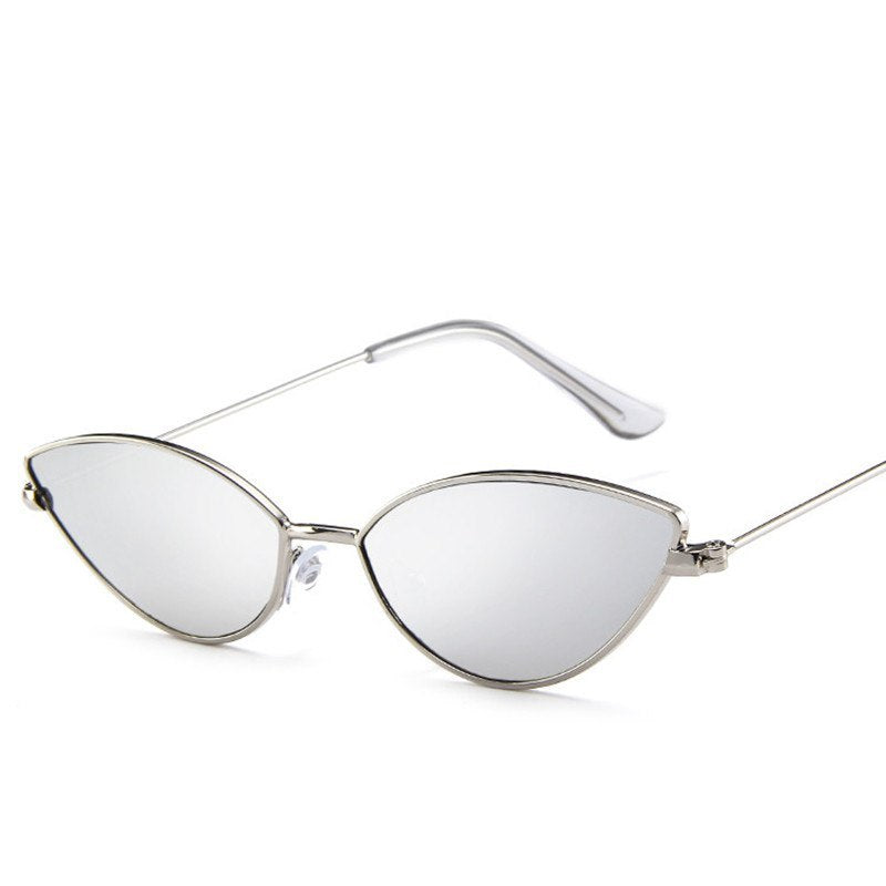 New Cute Sexy Sunglases Retro Cat Eye Sunglasses Women Metal Triangle Vintage Cateye Sun Glasses Female New Cute Sexy Sunglases Retro Cat Eye Sunglasses Women Metal Triangle Vintage Cateye Sun Glasses Female