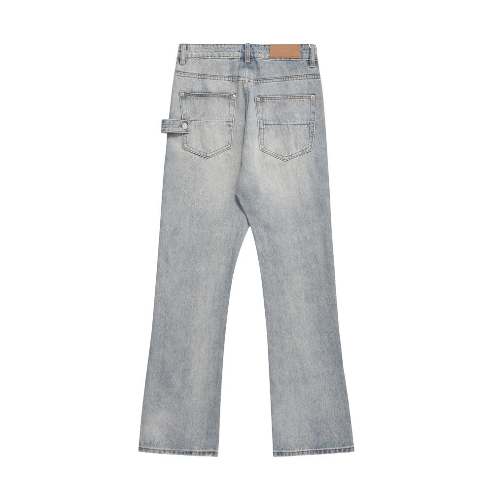 Fashion Personality American Straight Jeans Men Fashion Personality American Straight Jeans Men