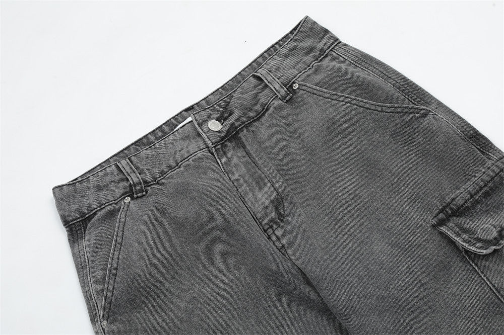 Trendy Multi-pocket Stitching Jeans For Men Trendy Multi-pocket Stitching Jeans For Men