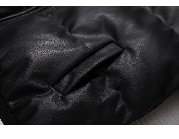 Men's Stand Collar Loose Solid Color Cotton Coat Men's Stand Collar Loose Solid Color Cotton Coat