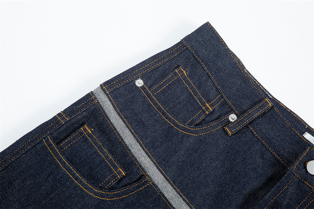 Ins Baggy Straight Trousers Men's Ins Baggy Straight Trousers Men's