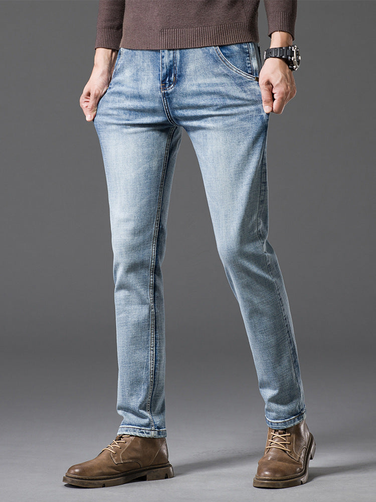 Spring Pencil Pants Slim Outdoor Casual Jeans Spring Pencil Pants Slim Outdoor Casual Jeans