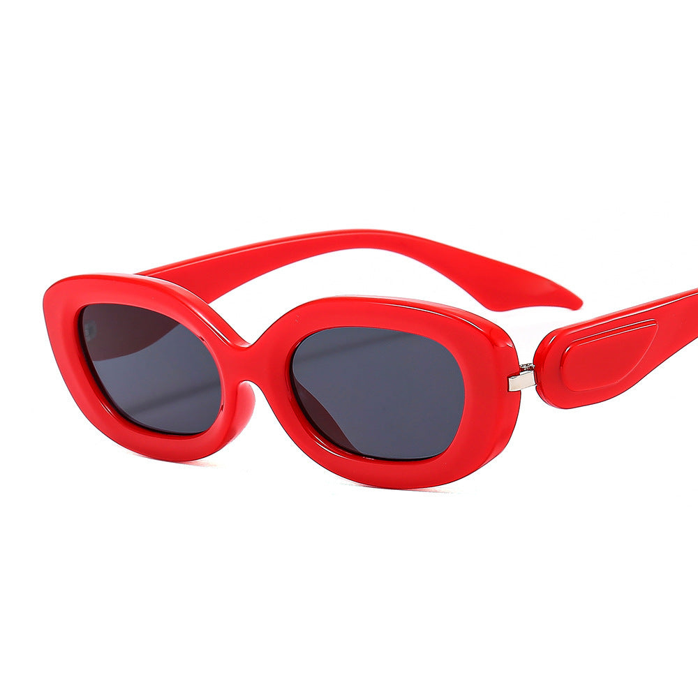 Trendy Sunglasses Oval Small Frame Men And Women Fashion Personalized Trendy Sunglasses Oval Small Frame Men And Women Fashion Personalized