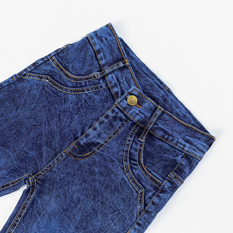 Boys' Flat Stretch Slim Long Jeans Boys' Flat Stretch Slim Long Jeans