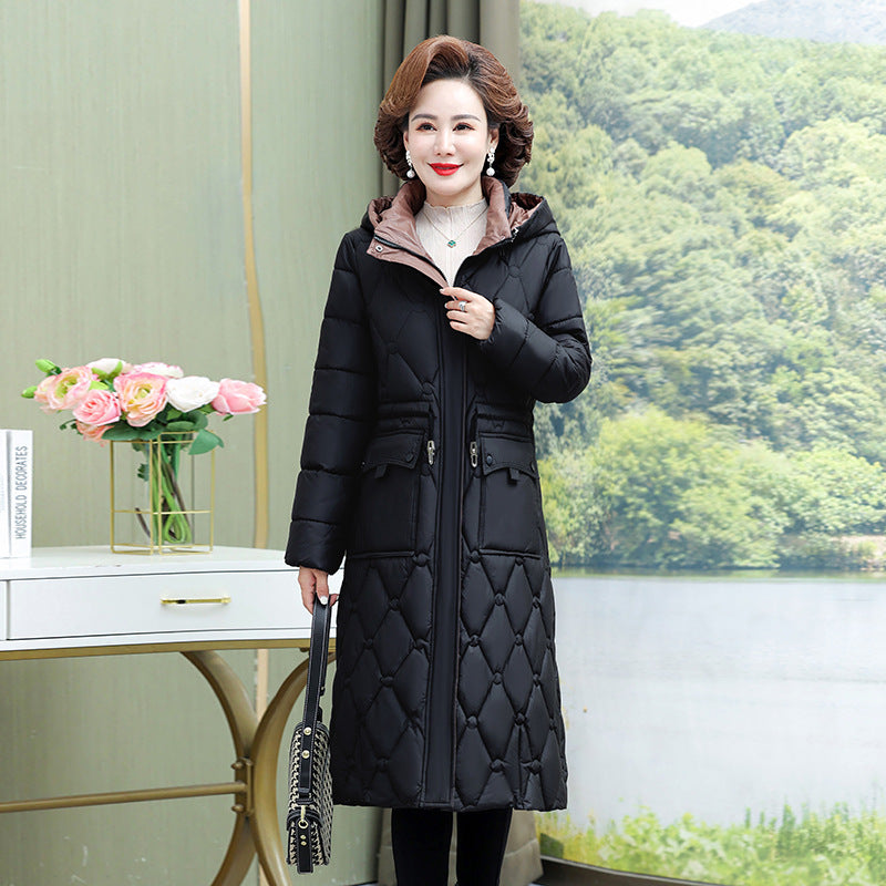 Thickened Warm Cotton Coat Plus Size Loose Winter Thickened Warm Cotton Coat Plus Size Loose Winter